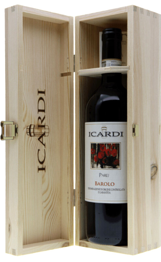 Parej Barolo 2012 wooden box