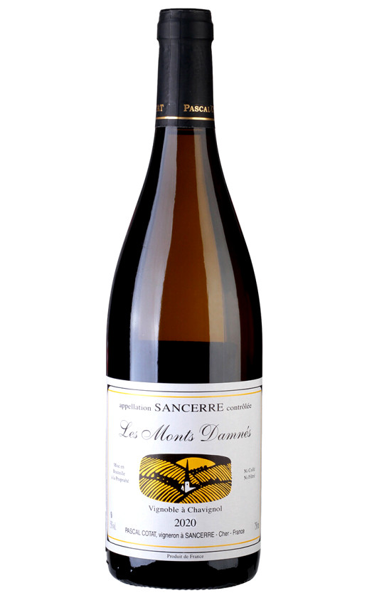 Pascal Cotat Les Monts Damnes Sancerre 2020