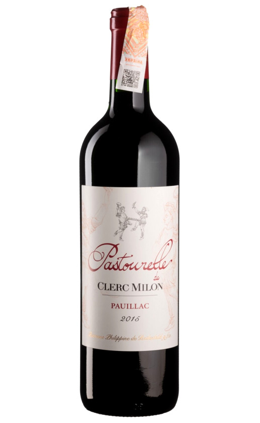 Pastourelle de Clerc Milon Pauillac 2015