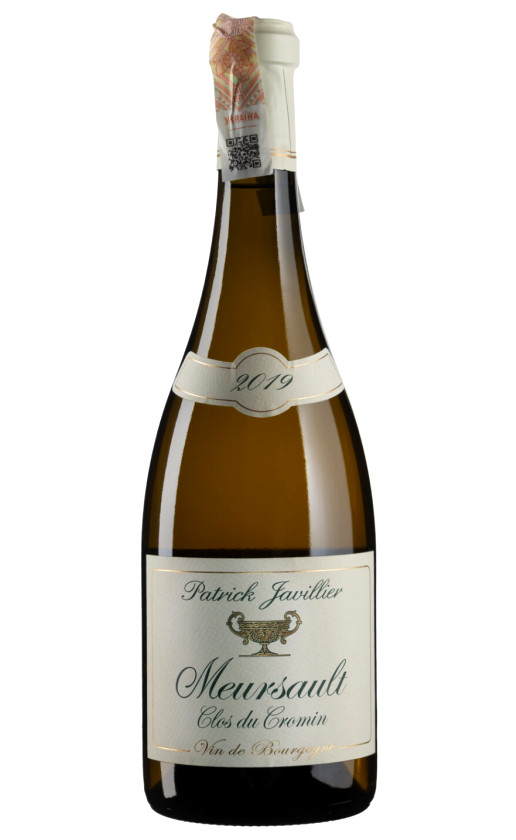 Patrick Javillier Meursault Clos du Cromin 2019