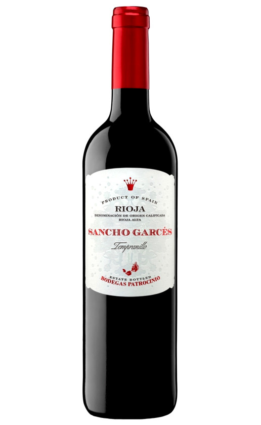 Patrocinio Sancho Garces Tempranillo Rioja