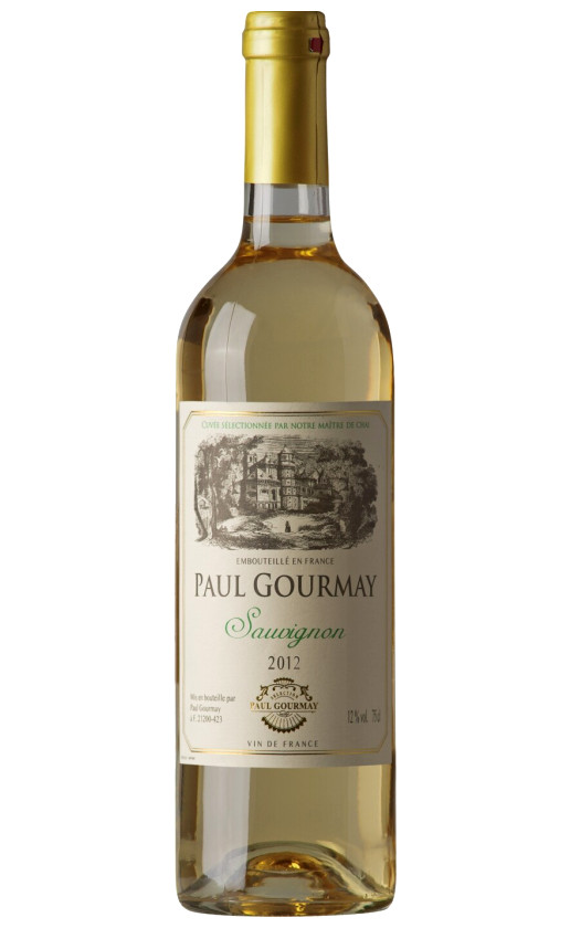 Paul Gourmay Sauvignon 2012