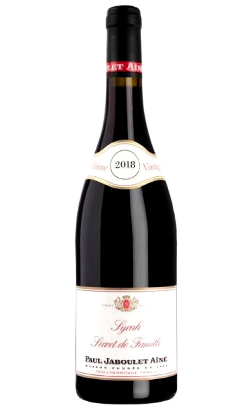 Paul Jaboulet Aine Syrah Secret de Famille Cotes du Rhone 2018
