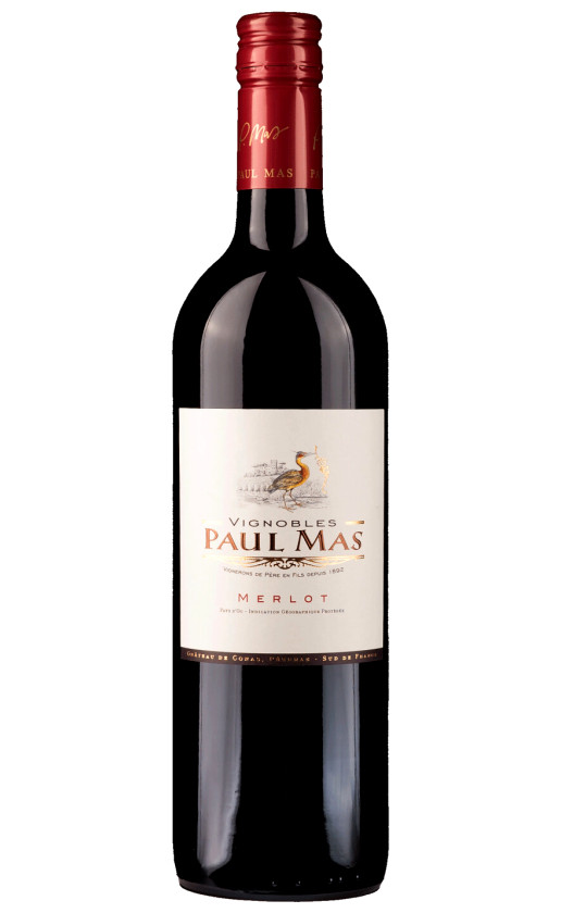 Paul Mas Merlot Pays d'Oc 2019