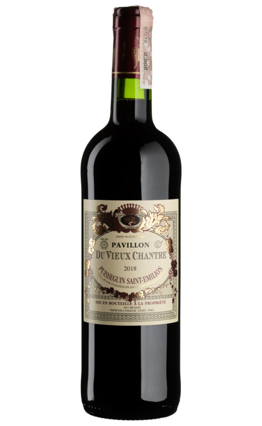Pavillon du Vieux Chantre Puisseguin Saint-Emilion 2018
