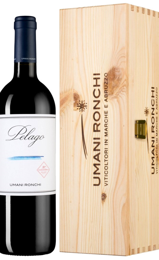 Pelago Marche Rosso 2016 wooden box