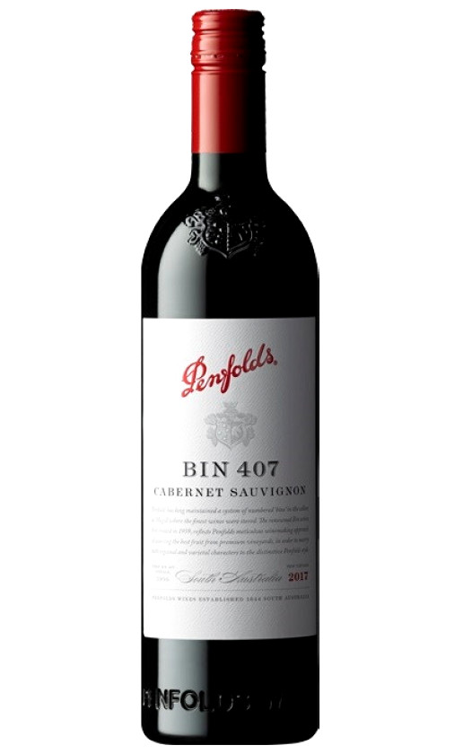 Penfolds Bin 407 Cabernet Sauvignon 2018