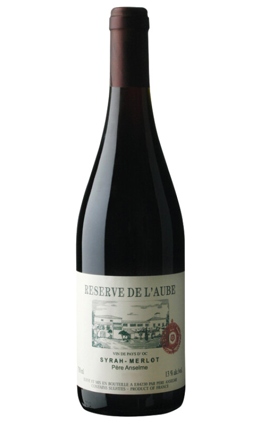 Pere Anselme Reserve de l'Aube Syrah-Merlot VdP