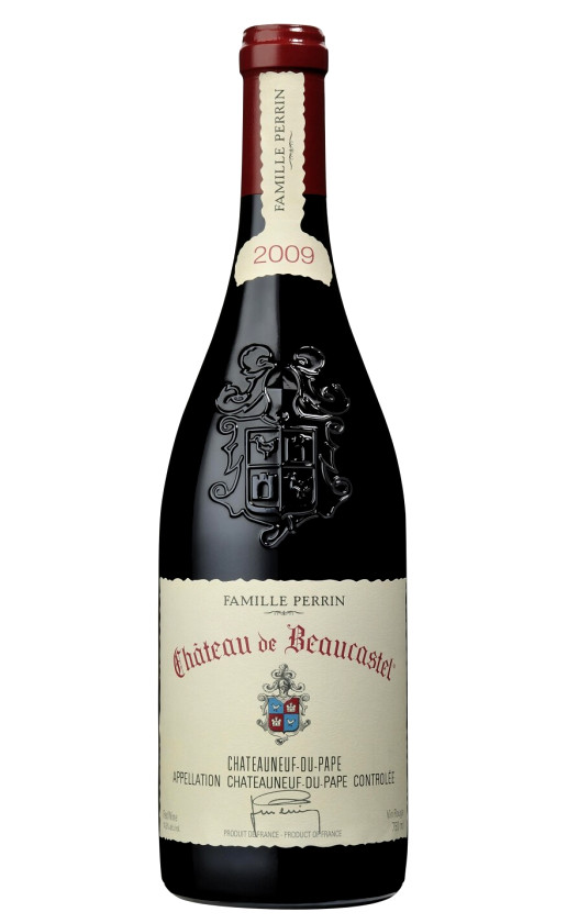 Perrin et Fils Chateau de Beaucastel Chateauneuf-du-Pape 2009
