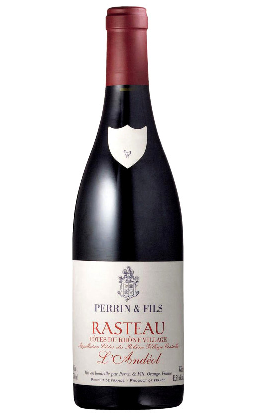 Perrin et Fils Rasteau L'Andeol Cotes du Rhone Villages 2009