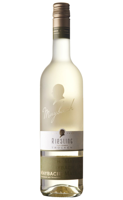 Peter Mertes Maybach Riesling Qualitatswein trocken