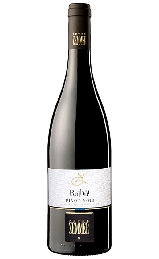 Peter Zemmer Rolhut Pinot Noir Alto Adige 2019