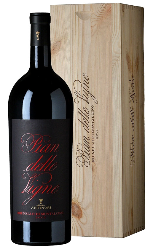 Pian delle Vigne Brunello di Montalcino 2016 wooden box