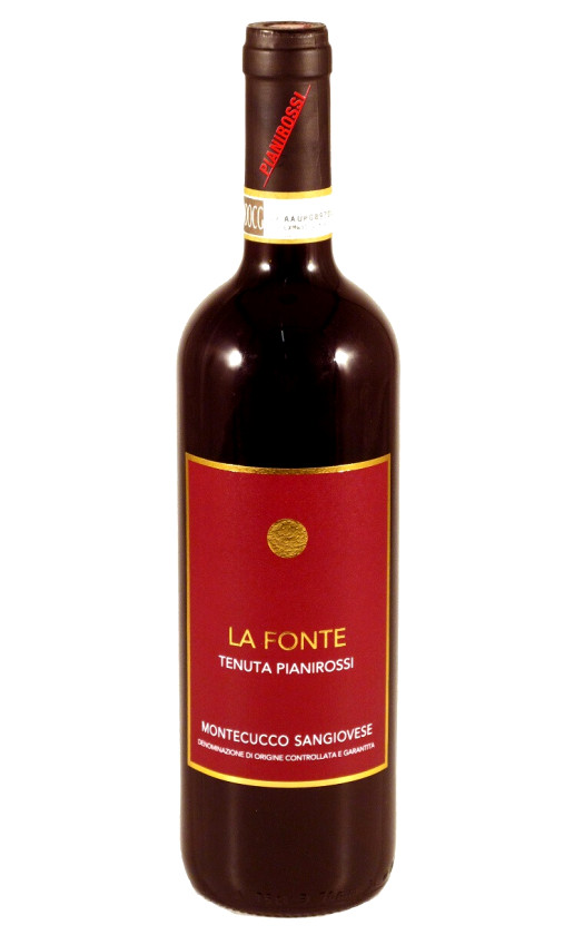 Pianirossi La Fonte Montecucco 2015