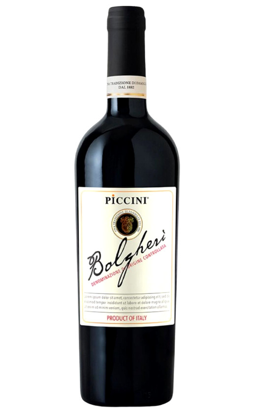 Piccini Bolgheri 2019