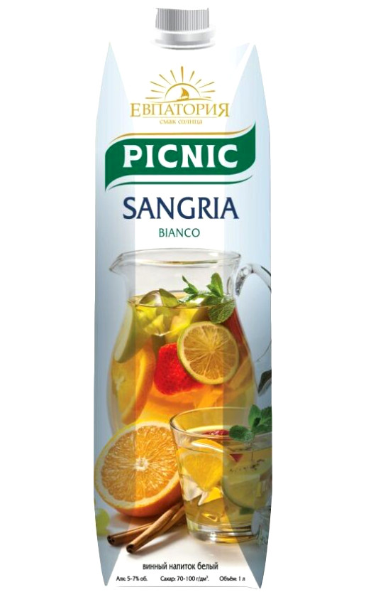 Picnic Sangria Bianco Tetra Pak