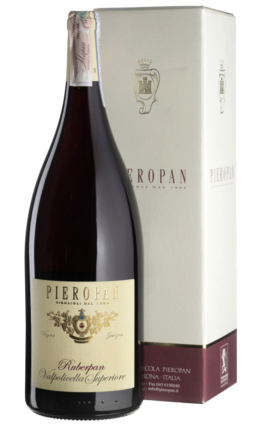 Pieropan Ruberpan Valpolicella Superiore 2017 gift box