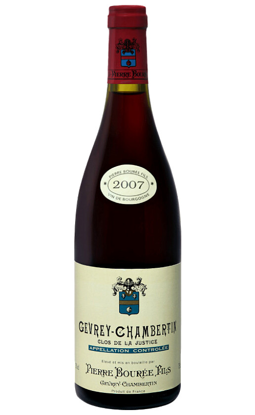 Pierre Bouree Fils Gevrey-Chambertin Clos de la Justice 2007