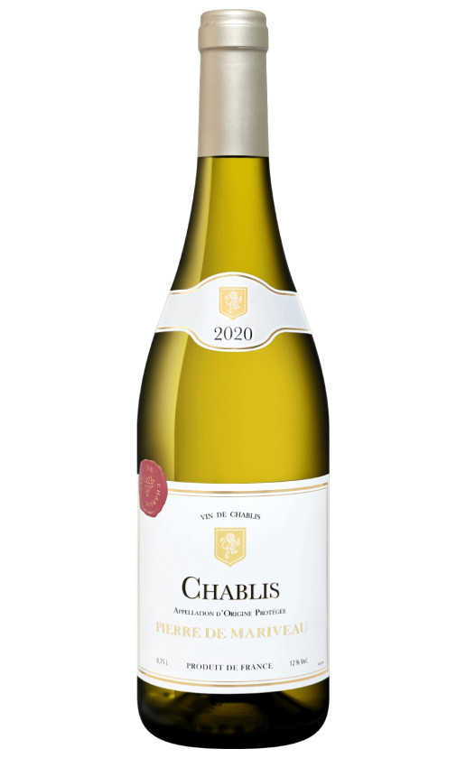 Pierre de Mariveau Chablis 2020