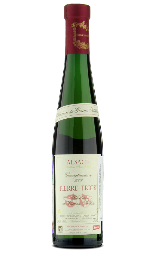 Pierre Frick Gewurztraminer Selection de Grains Nobles Alsace 2008