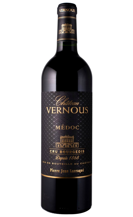Pierre Jean Larraque Chateau Vernous Medoc Cru Bourgeois 2018
