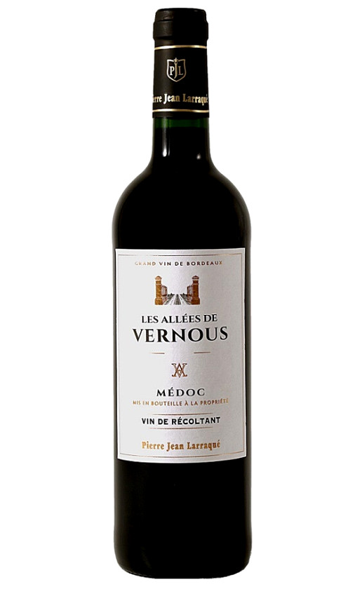 Pierre Jean Larraque Les Allees de Vernous Medoc 2018
