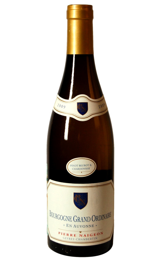 Pierre Naigeon Bourgogne Grand Ordinaire En Auvonne 2009
