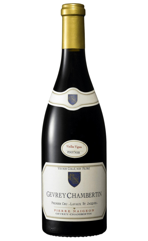 Pierre Naigeon Gevrey-Chambertin 1er Cru Lavaut Saint-Jacques Vieilles Vignes 2011