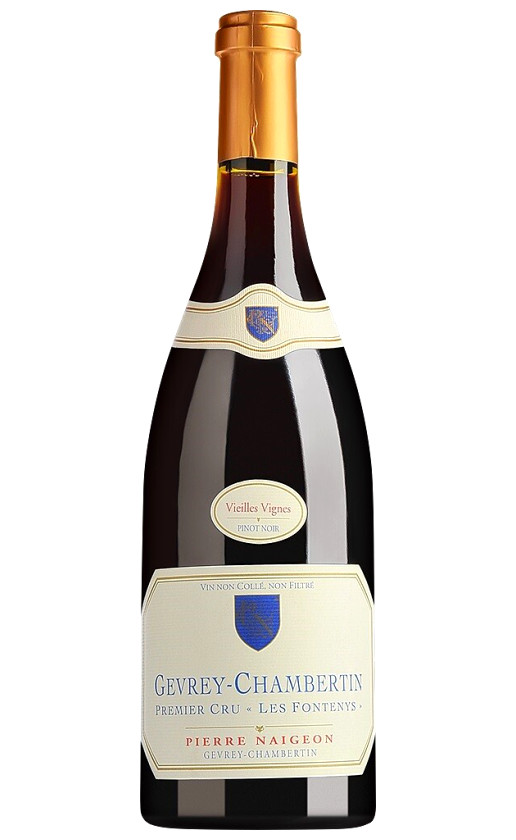 Pierre Naigeon Gevrey-Chambertin 1er Cru Les Fontenys Vieilles Vignes 2010
