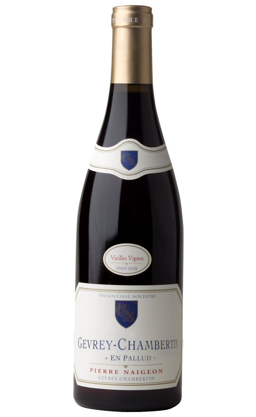 Pierre Naigeon Gevrey-Chambertin En Pallud Vieilles Vignes 2013