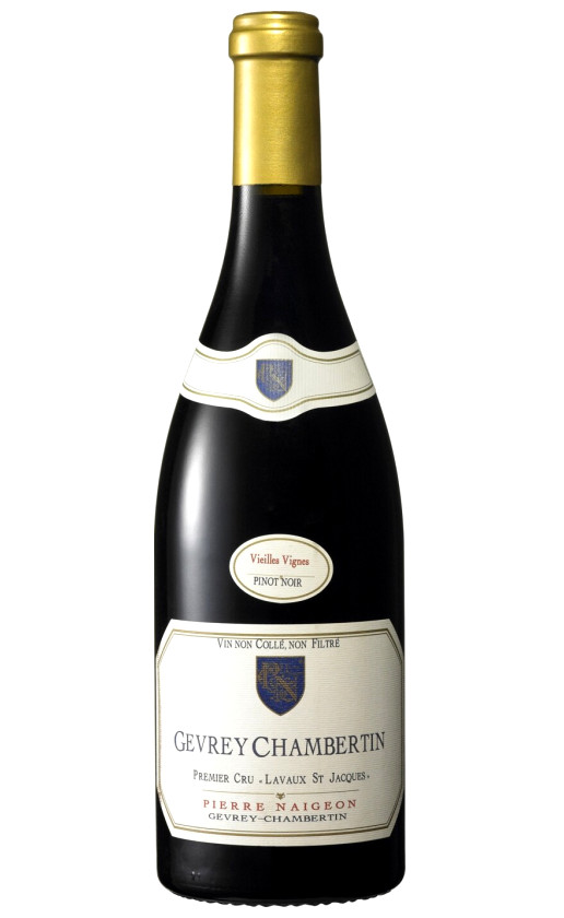 Pierre Naigeon Gevrey Chambertin Premier Cru Lavaux Saint-Jacques 2008