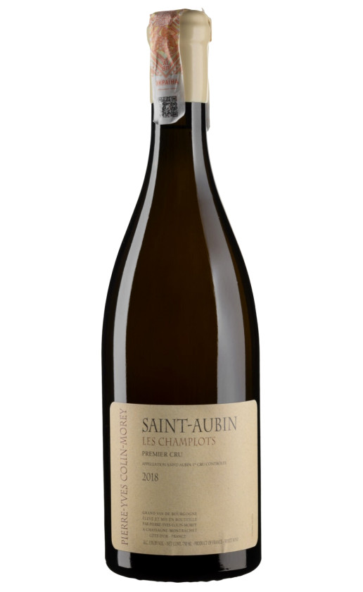 Pierre-Yves Colin-Morey Saint-Aubin 1-er Cru Les Champlots 2018