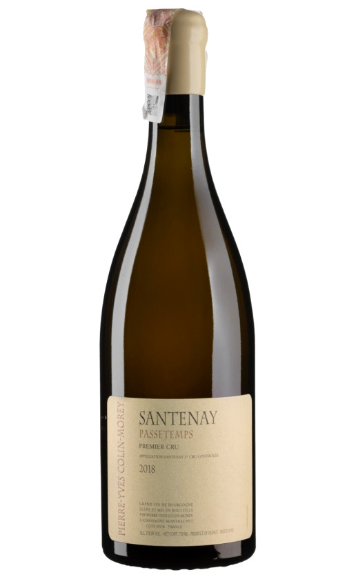 Pierre-Yves Colin-Morey Saint-Aubin 1-er Cru Passetemps 2018