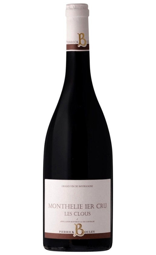 Pierrick Bouley Monthelie 1er Cru Les Clous 2015