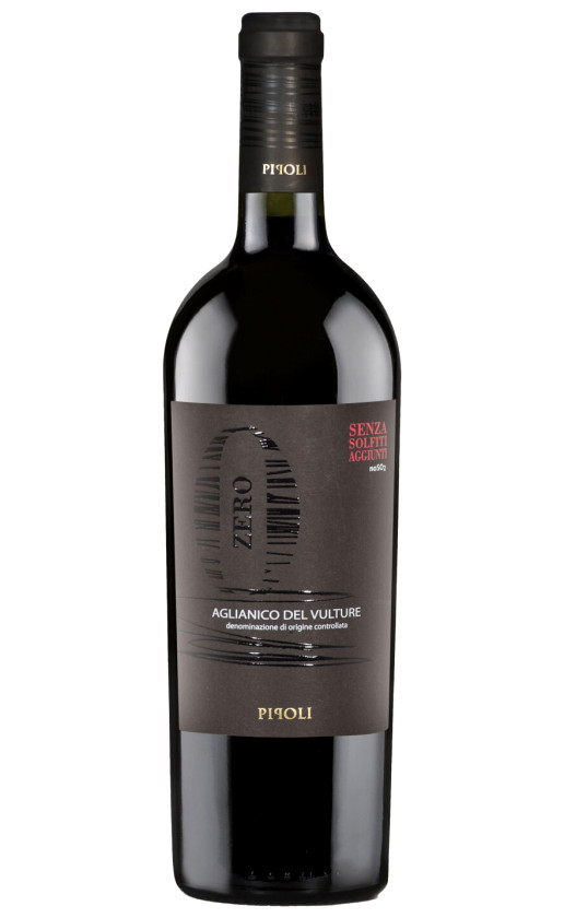 Pipoli Zero Aglianico del Vulture 2015
