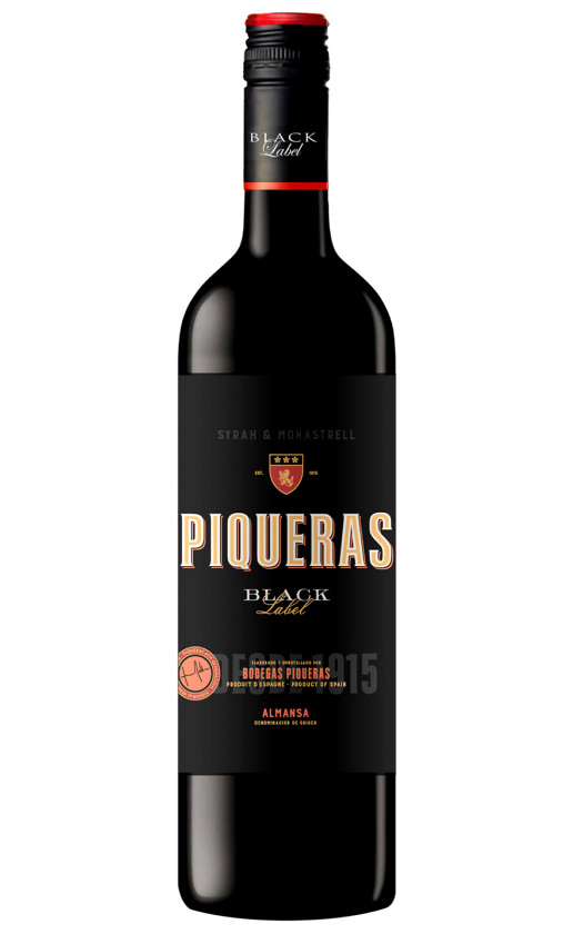 Piqueras Black Label Almansa 2019