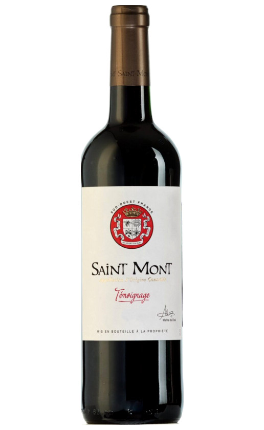 Plaimont Temoignage Rouge Saint Mont