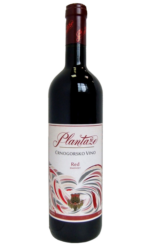 Plantaze Crnogorsko Vino Red Semi-sweet