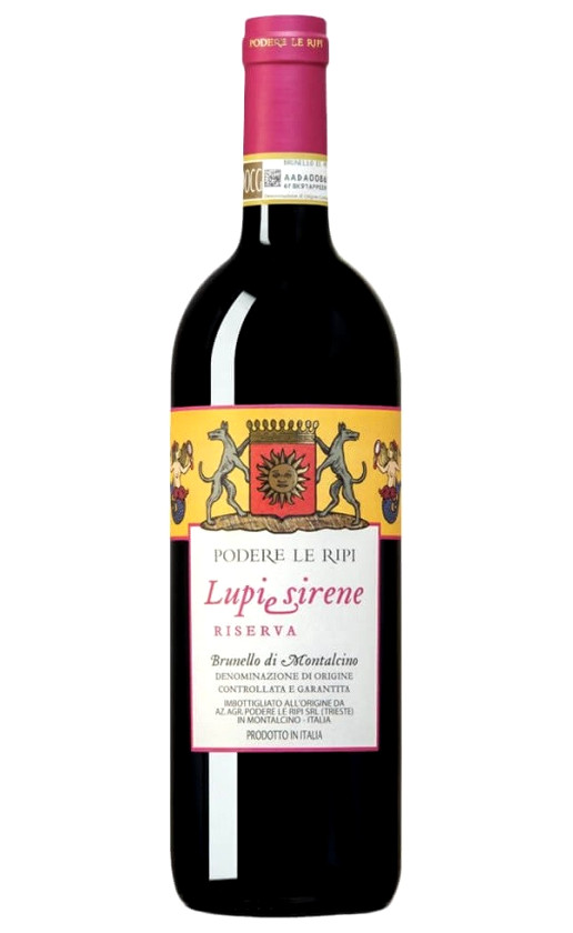 Podere Le Ripi Lupi e Sirene Riserva Brunello di Montalcino 2013