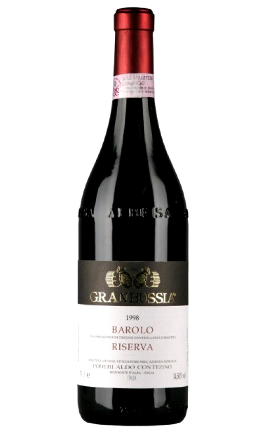 Poderi Aldo Conterno Barolo Riserva Granbussia 1998