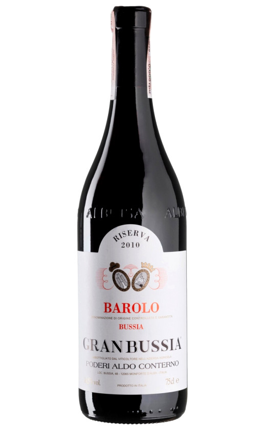 Poderi Aldo Conterno Barolo Riserva Granbussia 2010