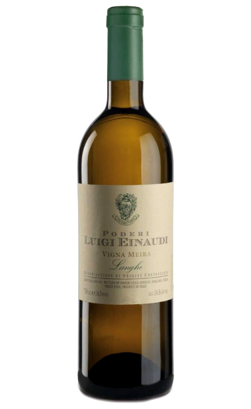 Poderi Luigi Einaudi Vigna Meira Langhe Bianco 2015