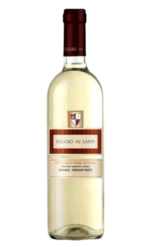 Poggio Ai Santi Grecanico Medium Sweet Terre Siciliane