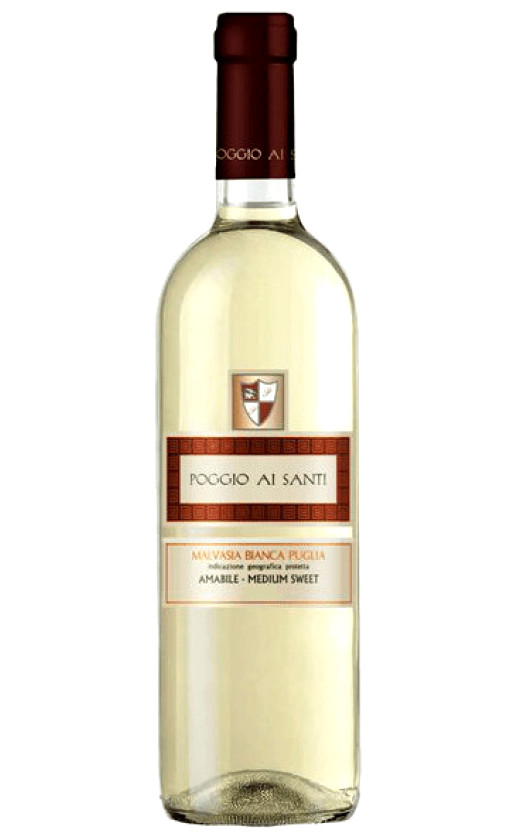 Poggio ai Santi Malvasia Bianca Medium Sweet Puglia