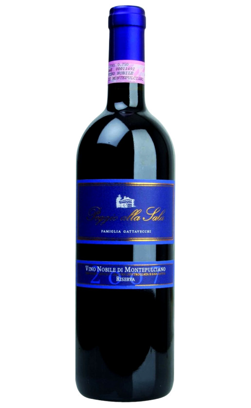 Poggio alla Sala Vino Nobile di Montepulciano Riserva 2007