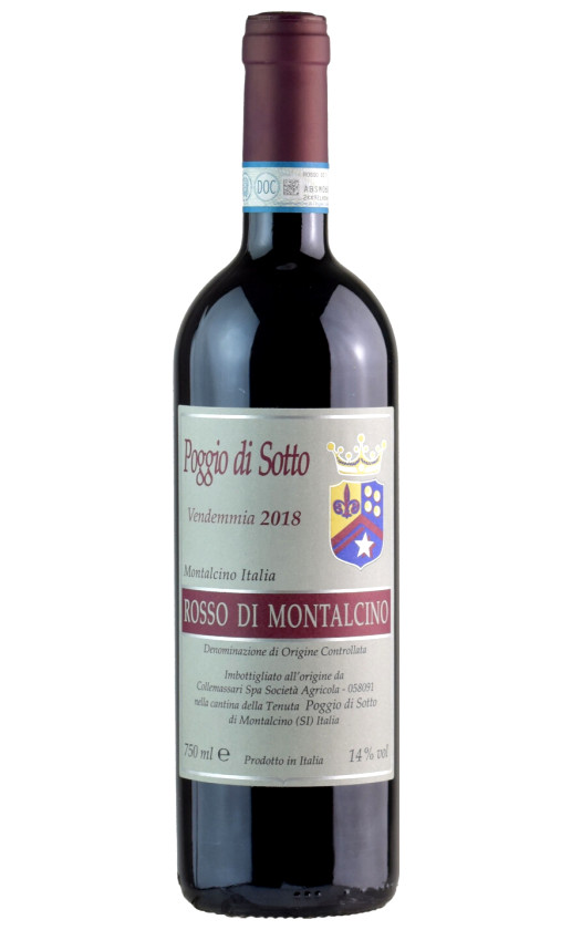 Poggio di Sotto Rosso di Montalcino 2018