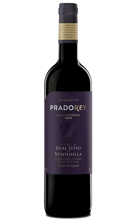 Pradorey Finca Real Sitio de Ventosilla Gran Reserva 2009