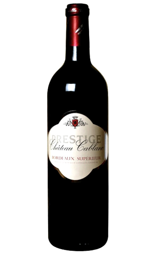 Prestige Chateau Cablanc Rouge Bordeaux 2008