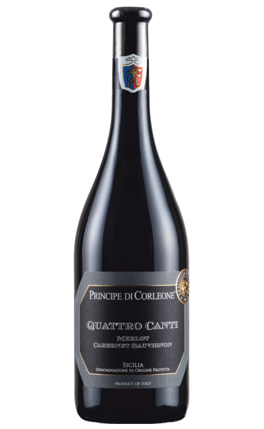 Principe di Corleone Quattro Canti Merlot-Cabernet Sauvignon Sicilia