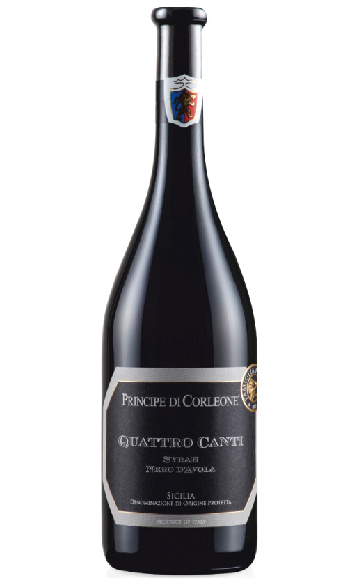Principe di Corleone Quattro Canti Syrah-Nero D'Avola Sicilia